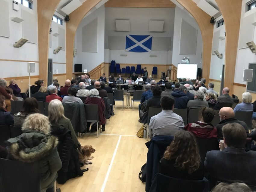 Loch Long Fish Farm Public Hearing - October, 2022.
